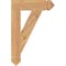 Ekena Millwork Traditional Arts & Crafts Smooth Bracket, Western Red Cedar, 3 1/2"W x 16"D x 24"H BKT04X16X24TRA03SWR - alternate 2
